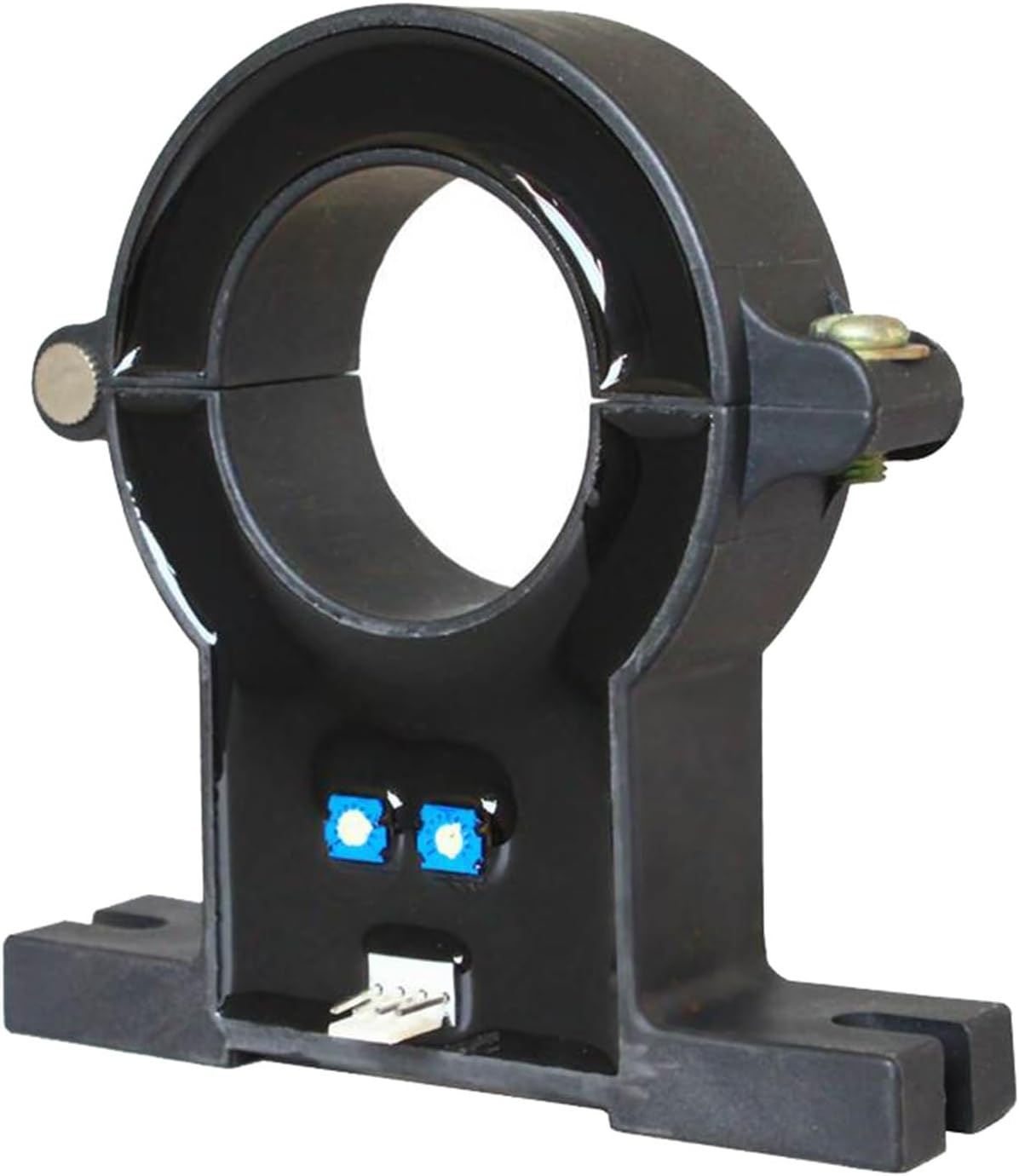 ZERVA Current Transmitter Hall Sensor DC Current Transformer, 400A 600A 800A 1000A 2000A Split core Current Sensor of clamp Type Output 4Vdc (Color : 400A, Size : Power Supply 24V)
