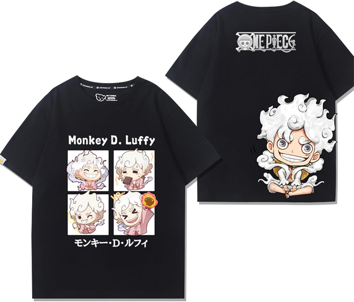 Amazon.co.jp: [BOSHU] ワンピース 周辺 ルフィ tシャツ ニカ形態