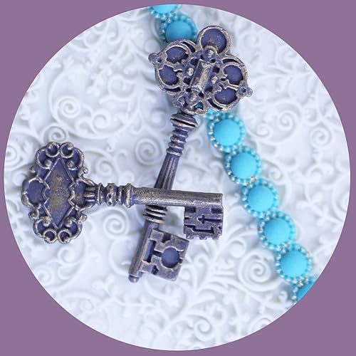 Miniatura 3 de Molde de encaje comestible de azúcar cuadrado para tartas de silicona en relieve Estera de estampado de fondant con textura de impresión de encaje,