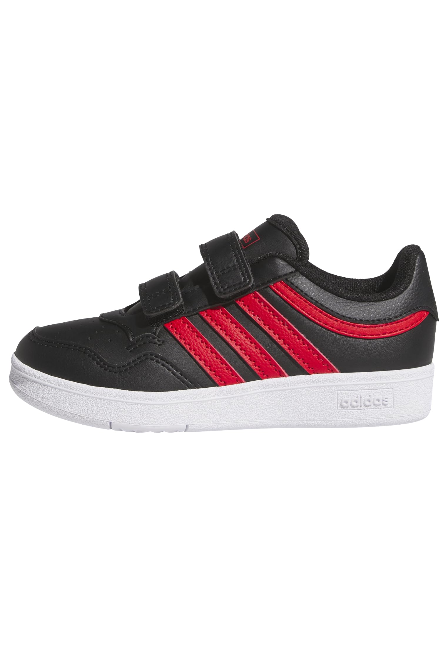 adidas Hoops 4.0 Shoes, core Black/Better Scarlet/FTWR White, 2.5 UK Child