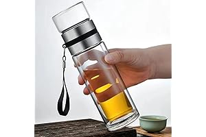 Double Wall Stainless Steel Color Tea Infuser Bottle
