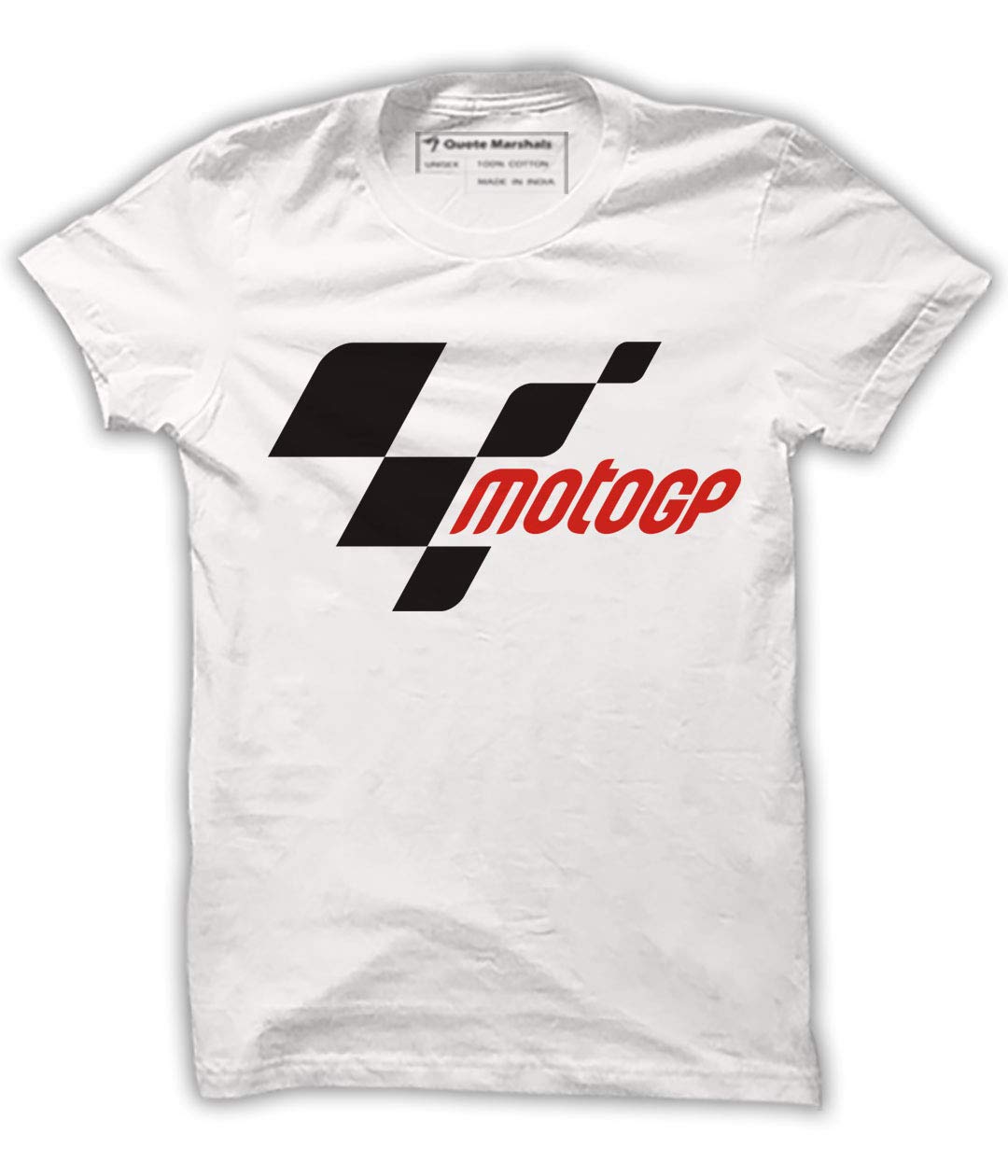 MotoGP White Cotton T-Shirt for Men's