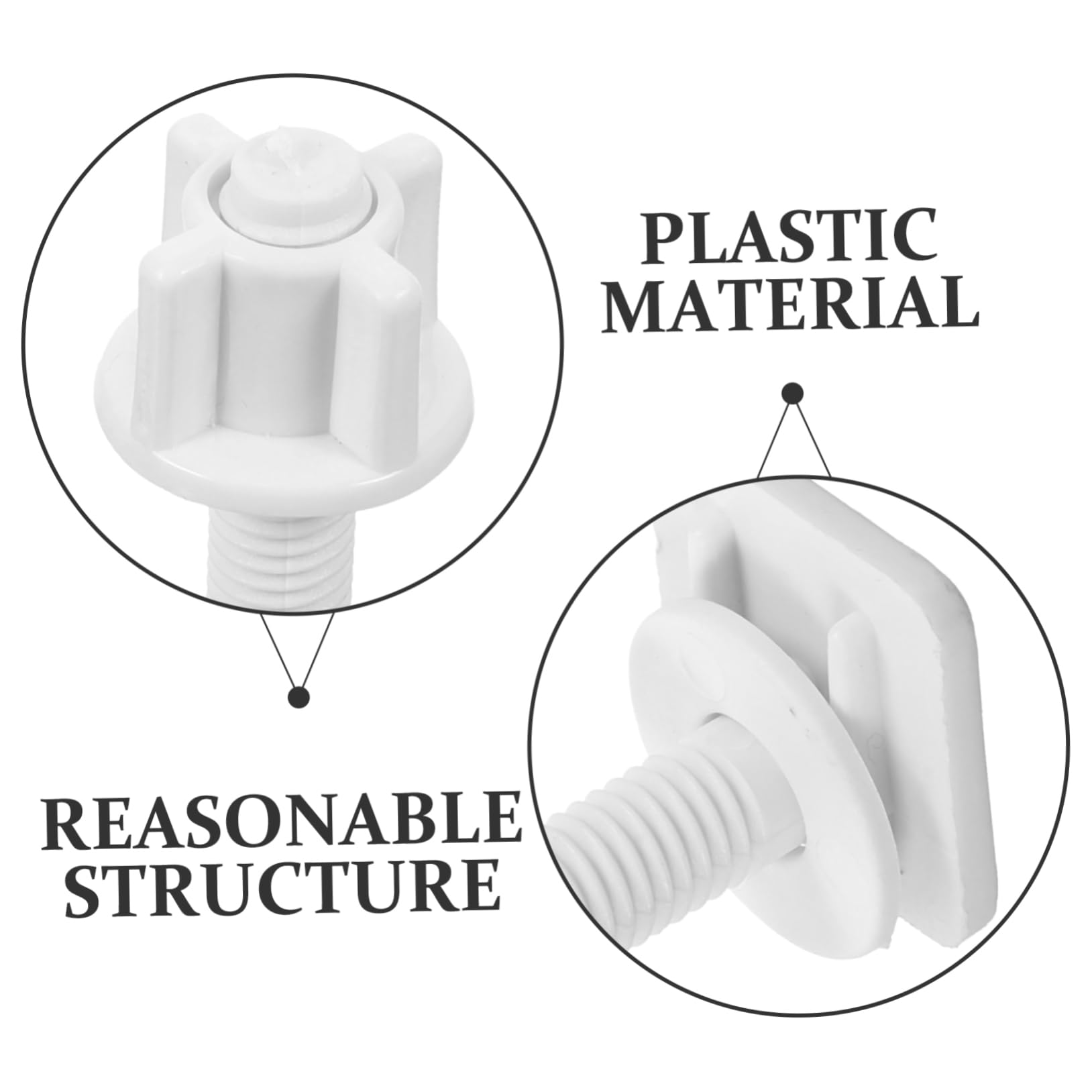 Amazon.co.jp: OATIPHO 4個便座ネジ 交換用固定ボルト 便座対応