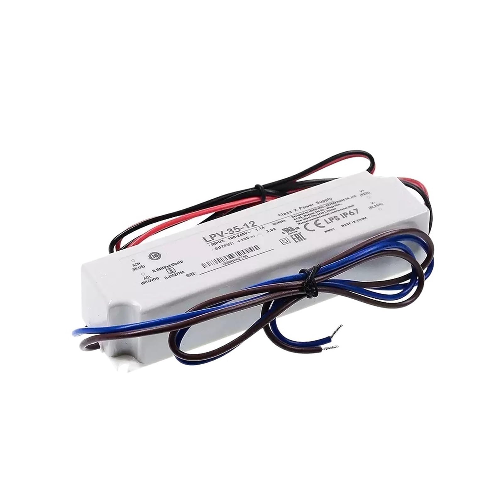 MUYTQAERG LPV-35-5 LPV-35-12 LPV-35-15 LPV-35-24 35W Single Output Switching Power Supply