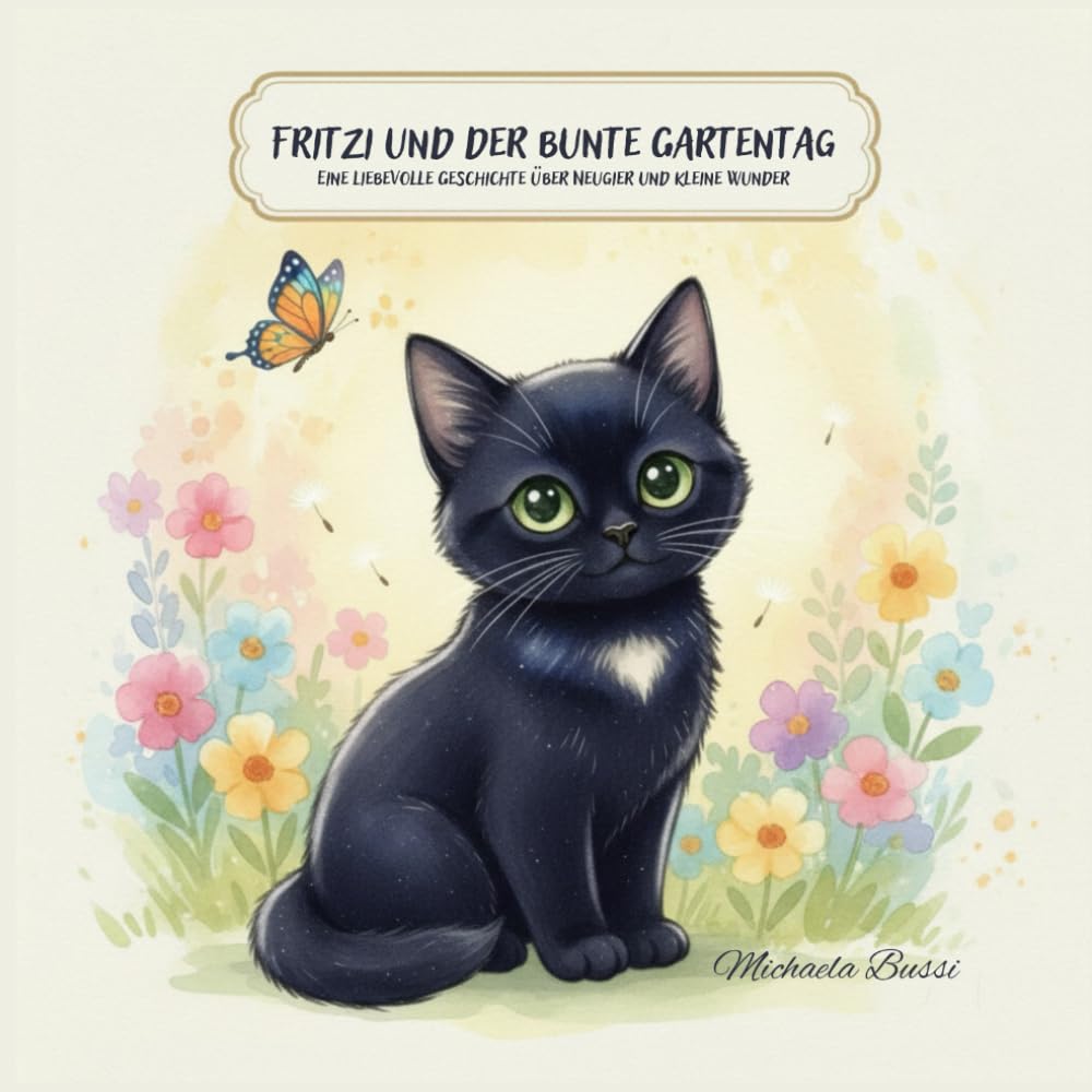 Fritzi und der bunte Gartentag: Ein liebevoll illustriertes Bilderbuch für die Kleinsten – eine sanfte Vorlesegeschichte über Natur, Tiere und erste Entdeckungen ab 2 Jahr