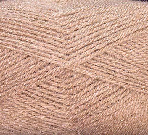 Image of M.G ENTERPRISE Sunrise Brown (400 gm) Wool Ball Hand Knitting Wool /Art Craft Soft Fingering Crochet Hook Yarn, Needle Knitting Yarn Thread Dyed