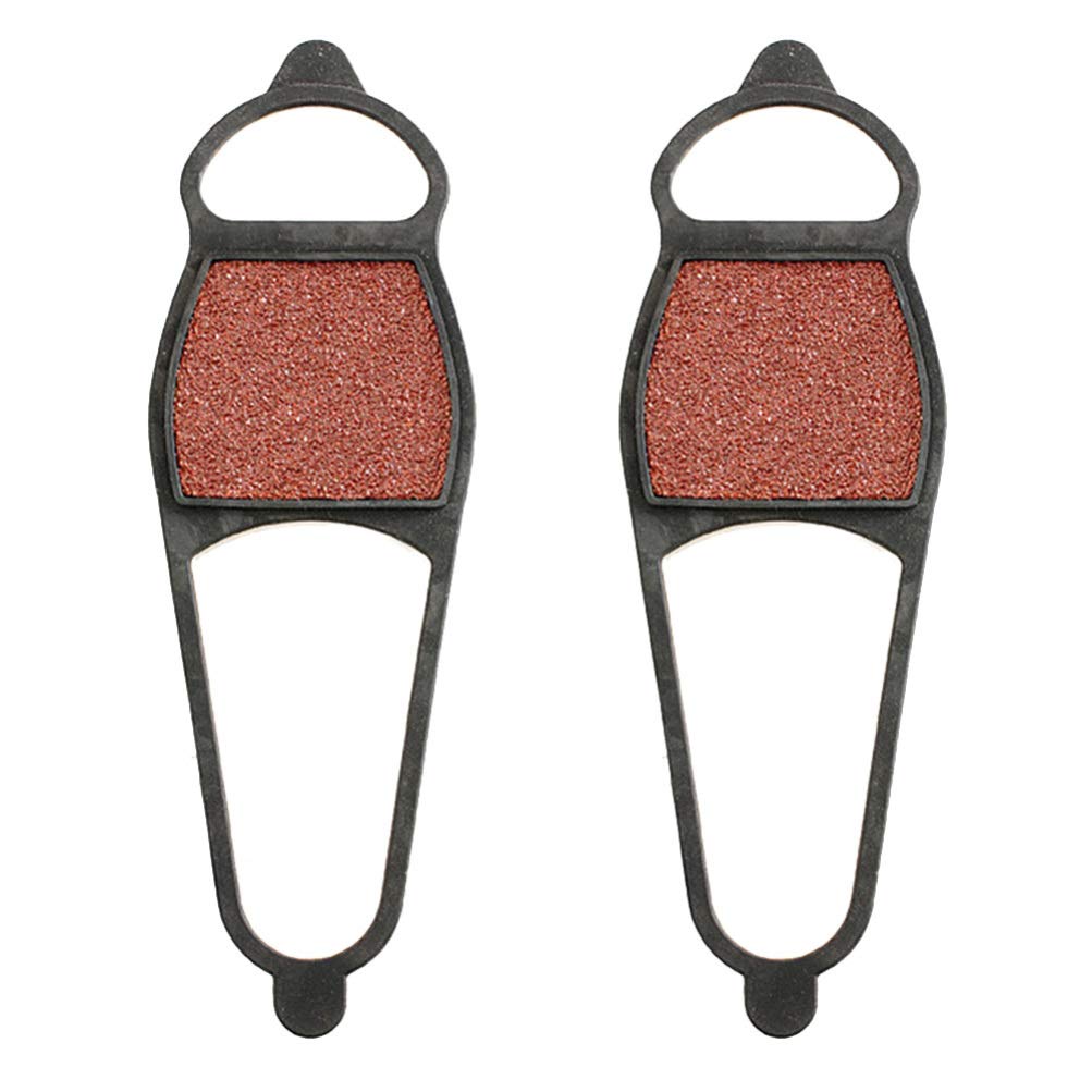 BESPORTBLE Rubber Material Ice Climbing Shoes Cover 2-Sided Coarse Cleats for Snow Ice Hiking