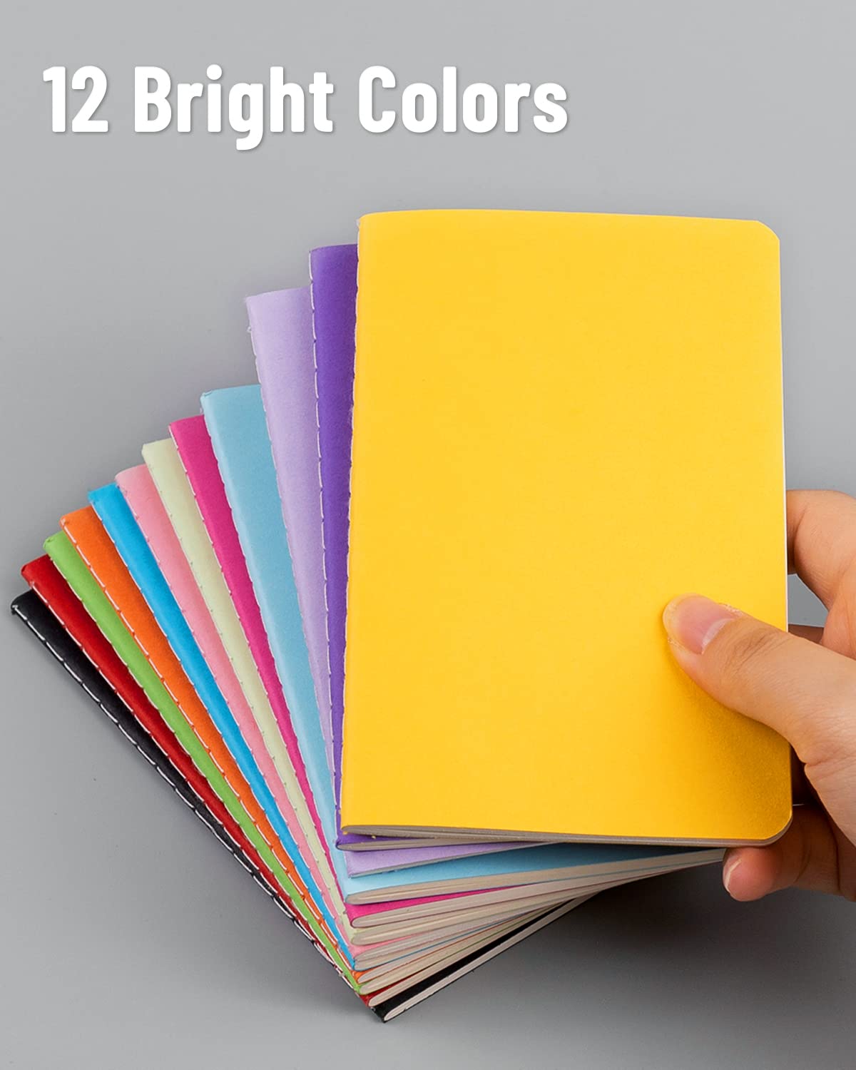 Gwybkq Piccoli quaderni vuoti, 120 quaderni sfoderati, mini quaderni tascabili, per disegni per bambini, regali per studenti e insegnanti, 30 fogli/60 pagine