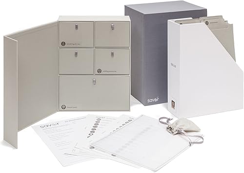 Miniatura 4 de Caja de recuerdo de boda. Recubrimiento de tela teñida personalizada. Hecho a mano, sin ácido. Parecen libros sobre un estante. Sistema organizador