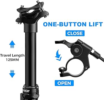 Amazon | FASTACE 27.2/30.9/31.6mm 自転車ドロッパーポスト