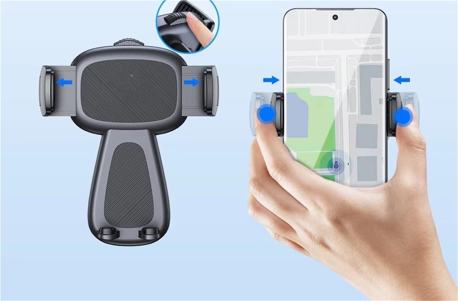 para iPhone 16 15 14 13 12 para Pro para MAX Soporte Teléfono Soporte para Ventilación Militar Clip Metal Resistente Soporte Móvil Coche