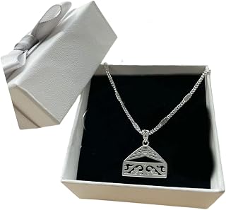 Unique Mongolian Yurt Pendant Jewelry Intricate Design Cultural Theme Women Gifts Vintage Yurt Necklace and Earrings Set