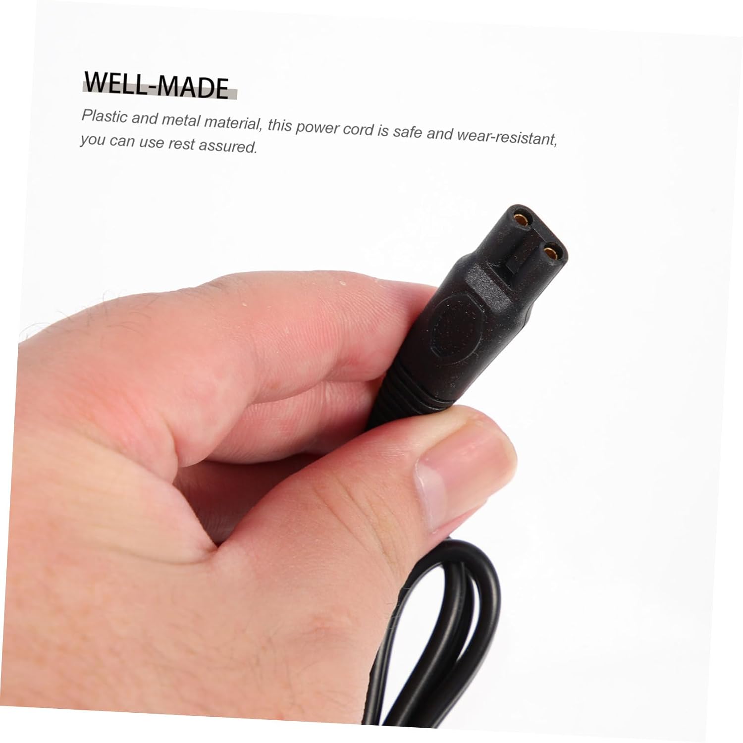 FOMIYES 2pcs Electric Shaver Charger Cord for Razor Replacement Power Supply Line for One Blade Travel Usb Charging Cable