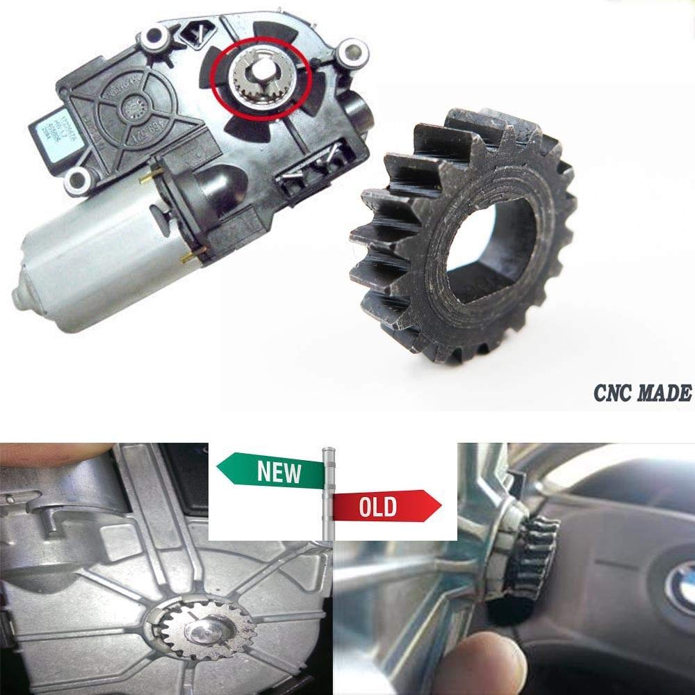 for Mercedes for BMW for Ford for Jaguar for VW for Volvo for Mini Ø17.3 mm Sunroof Motor Repair Cog Gear