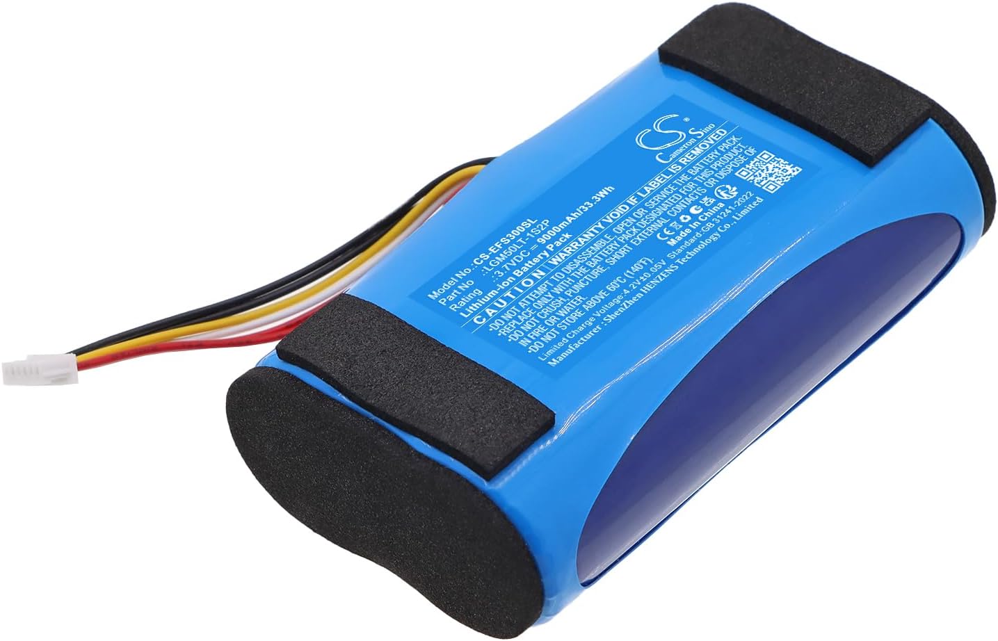 Battery for Eufy 4G LTE Outdoor, S300 eufyCam, Security 4K Solar Security Camera, T8161 PN:Eufy LGM50LT-1S2P 9000mAh