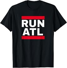 Run ATL Jogger Atlanta Long Distance Runner Georgia Souvenir T-Shirt