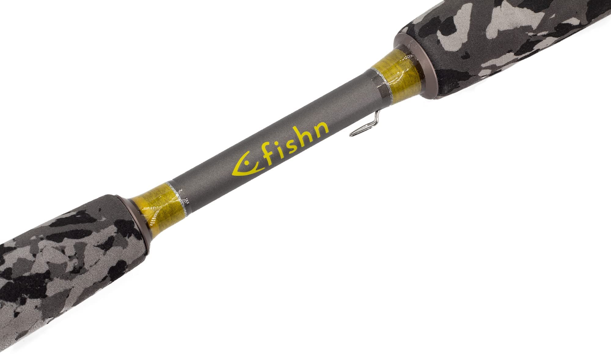 FISHN Wędka podróżna Explorer 213 cm, 4 sztuki, waga: 10-40 g, ze stabilną rurką podróżną do łowienia pstrągów, łososia, szczupaków