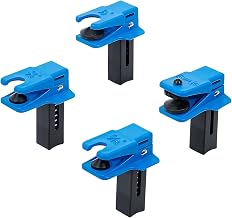 SHMZK 4 PCS Car Fluid Line Stopper, 3/8" 5/16" 1/2" Auto Brake Fluid Line Stopper Clamp Kit, Spring Loaded Fluid Stopper for Banjo Fitting Fuel Rail Hose A/C Line, Car Accessories