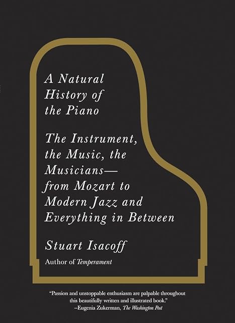 Portada de A Natural History of the Piano: The Instrument, the Music, the Musicians--from Mozart to Modern Jazz and Everything in Between