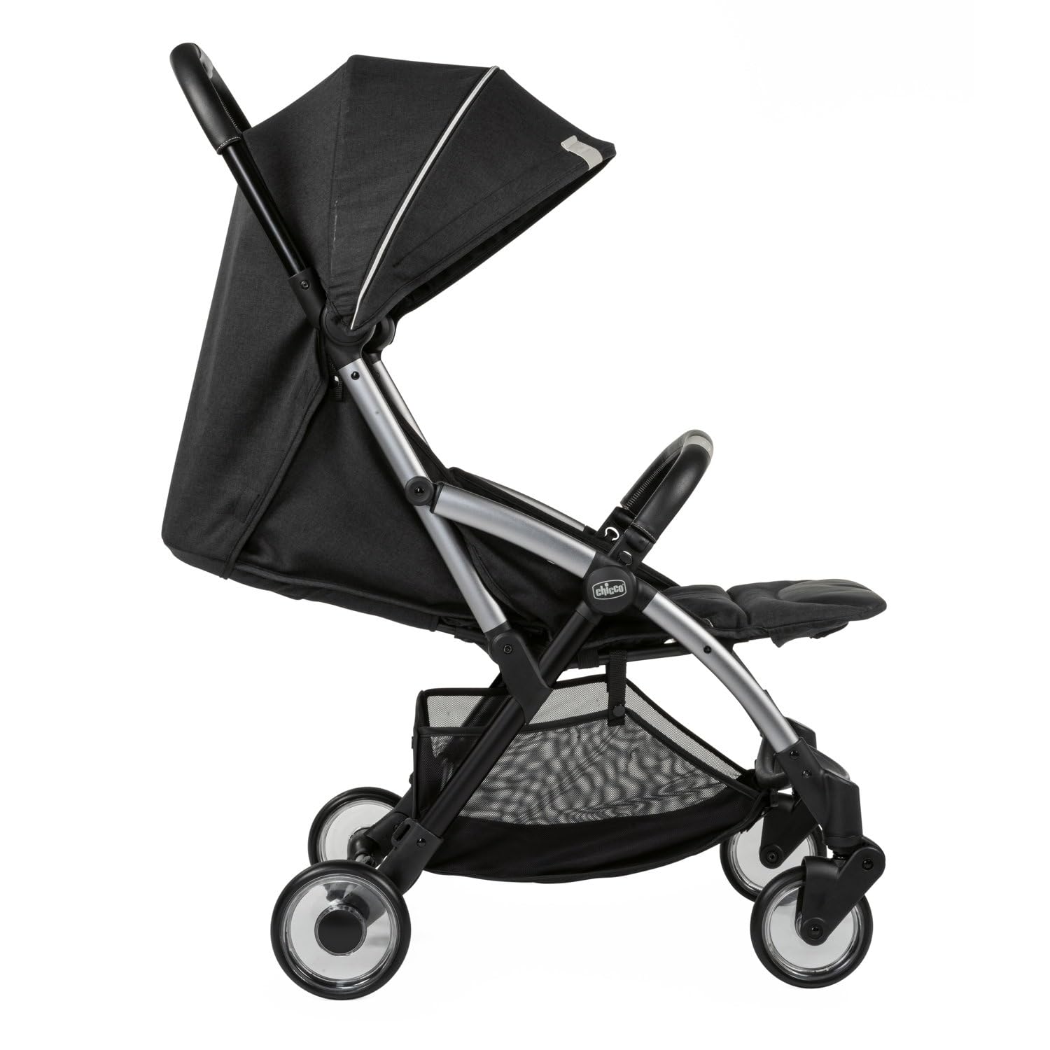 Chicco Wózek Goody Plus od 0 miesięcy do 4 lat, Samoskładający, z Rozkładaną Budką z Filtrem UV 50+ i Osłoną Przeciwdeszczową, 3-stopniową Regulacją Oparcia, Podnóżkiem