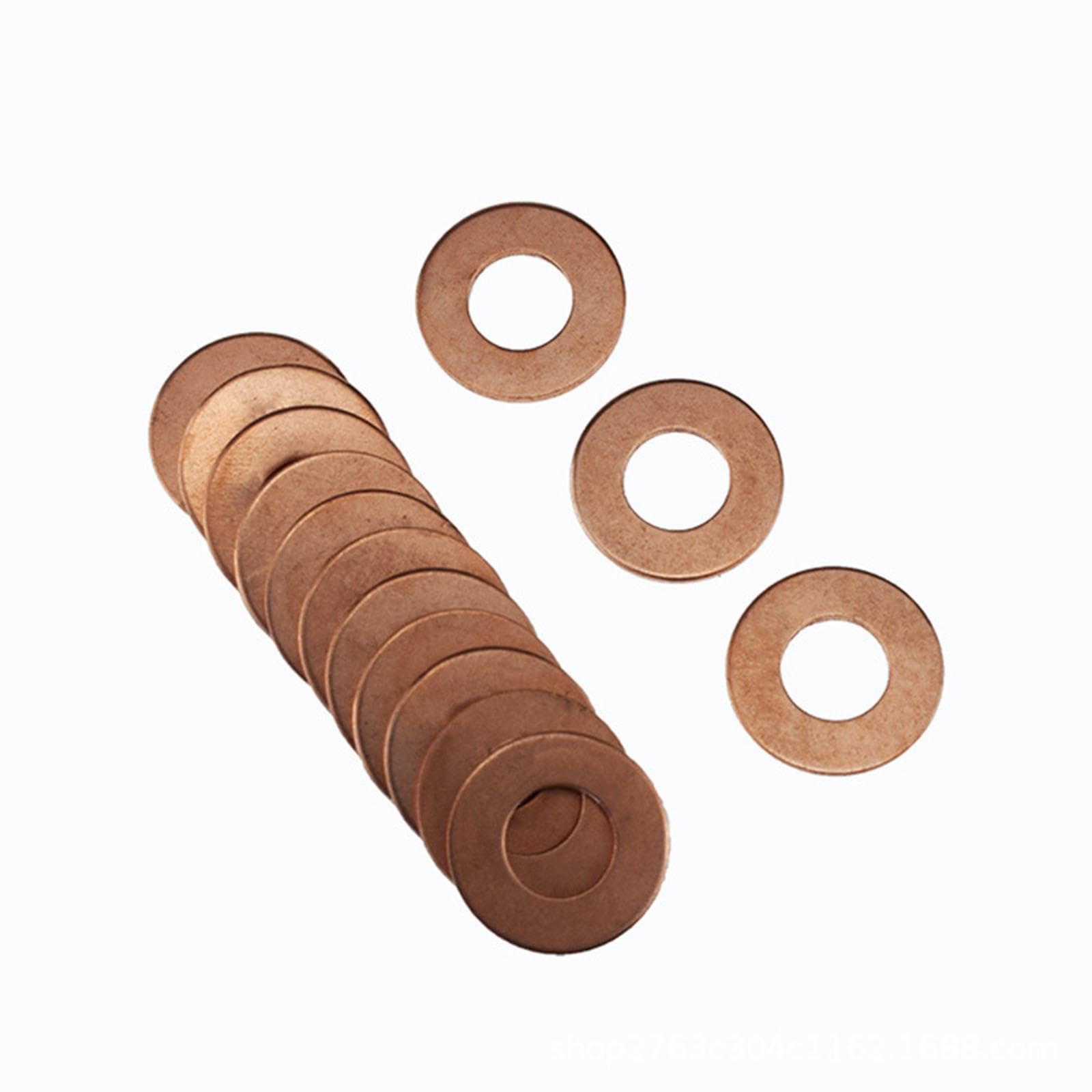 Okiyakusama 100Pcs Dent Puller Rings Round Washers Car Body Panel Pulling Washers for Spot Welding Machine Spot Welder Automotive