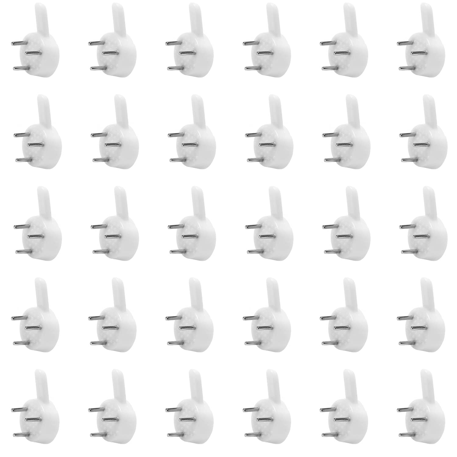 Nails For Hanging Pictures,Picture Hooks Hardwall Hangers for Hardware Concrete Wall Hooks Invisible Nail Hangers Non-Trace Wall Picture Hanger No Damage Stucco 0.98" x 0.59" (L*W)(50pcs,0.98" x 0.59"