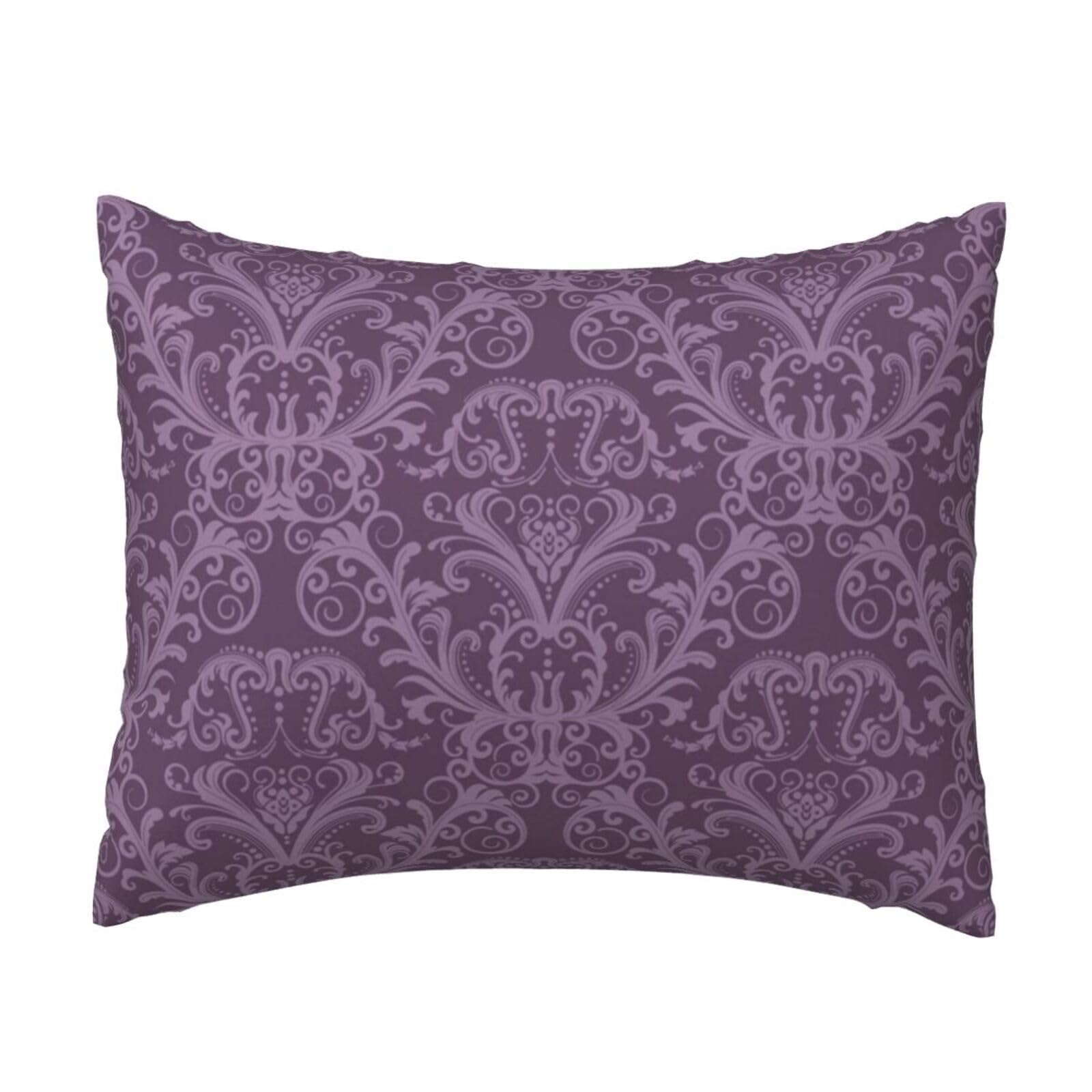 YFSGDLBN Purple printed Pillow Case 20x26in decorative Cushion Cover pillowcase