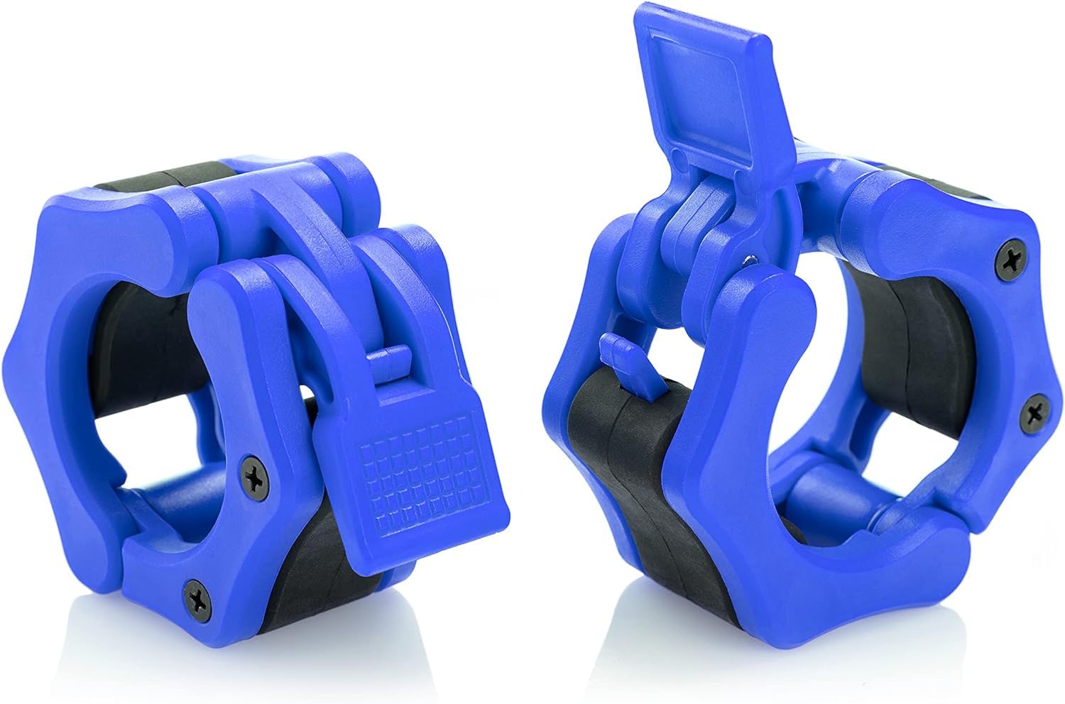 Greententljs 2 Inch Barbell Clamps Quick Release Locking Pro Olympic Workout Professional Barbell Secure Snap Latch fit 2-Inch Diameter Olympic Size Bars — image 1