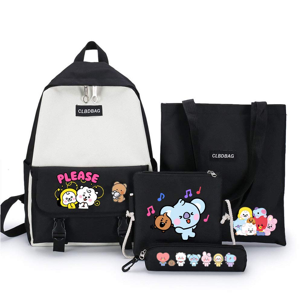 Amazon.co.jp: 【4点セット】 BTS 防弾少年団 リュックバック