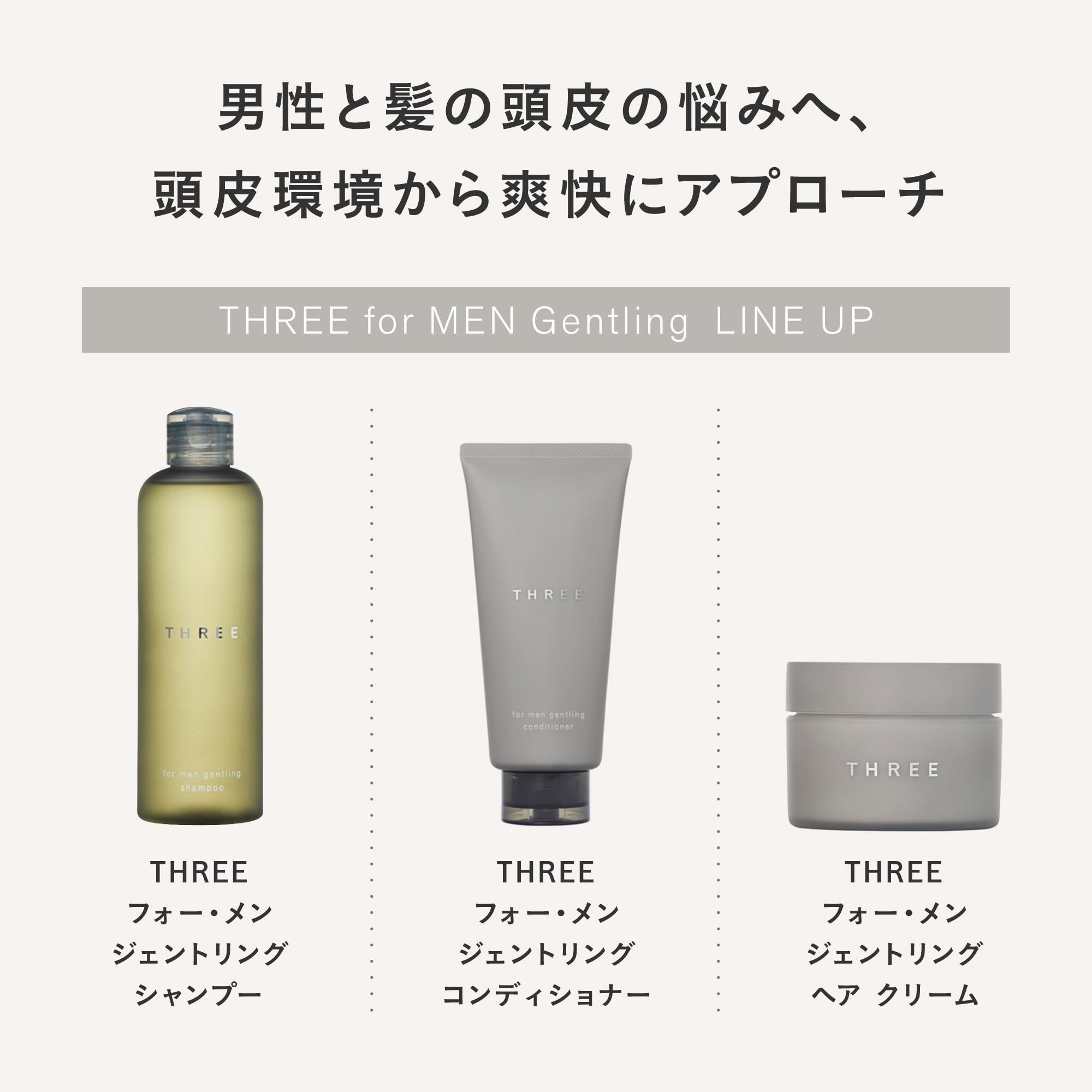 Amazon | THREE(スリー) フォー・メン ジェントリング シャンプー