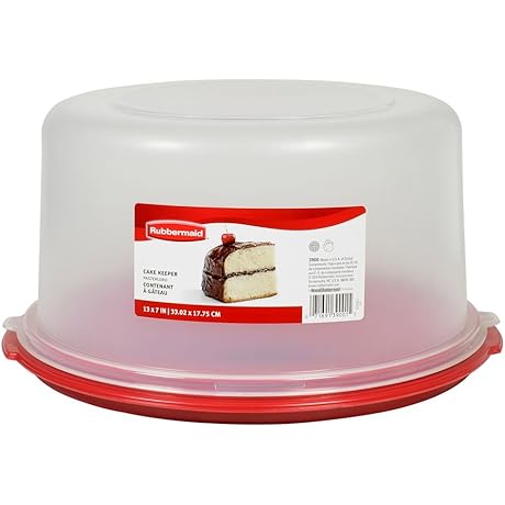 Rubbermaid Servin' Saver Cake Keeper Cake Storage Container
