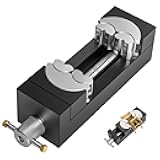 Luvan Mini Drill Press Vise, Small Bench Vise Clamp for Any Shape 2.44