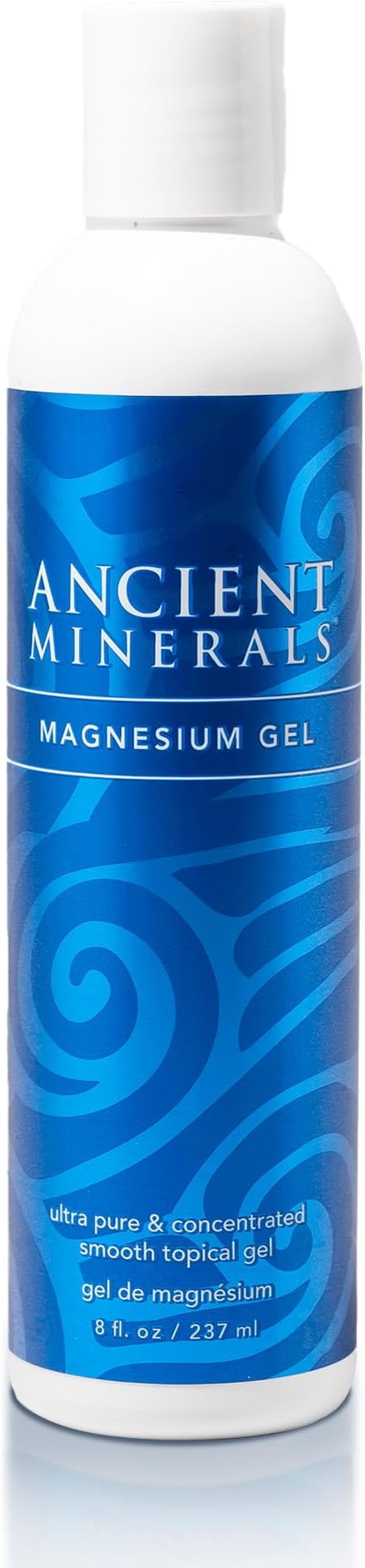 Ancient Minerals Magnesium Gel with Aloe Vera - Topical Magnesium Gel Tube of Pure Organic Magnesium Chloride Best for Sports Recovery and Massage Therapy (8oz)