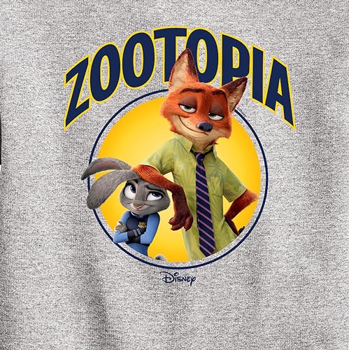 Disney Zootopia - Hopps & Wilde - Toddler & Youth Crewneck Fleece Sweatshirt3