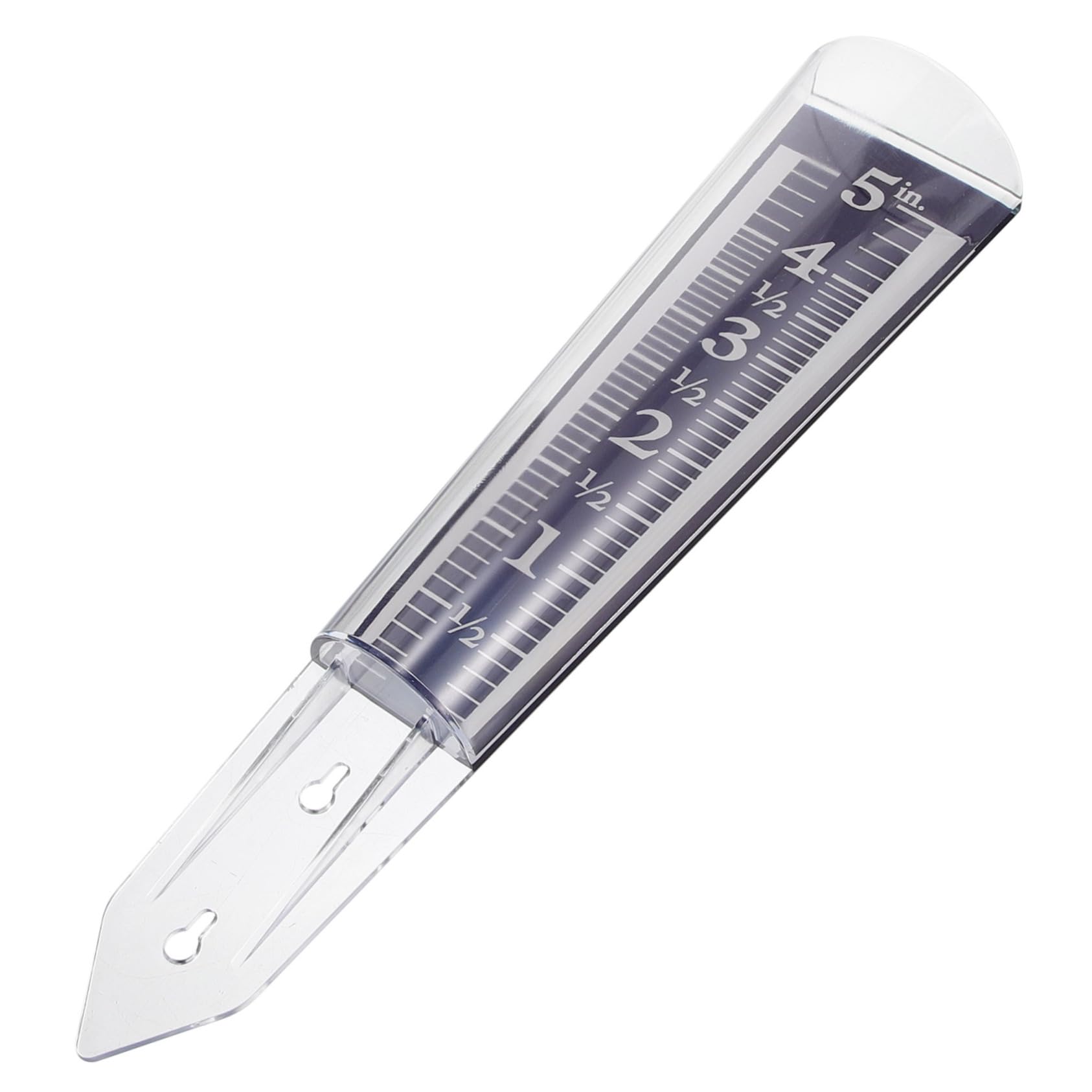 HANABASS 5stücke Regenmessgerät Für Garten Transparente Rain Gauge Mit Stake Präziser Niederschlagsmesser Für Outdoor-anwendungen Einfach Abzulesen Und Langlebig