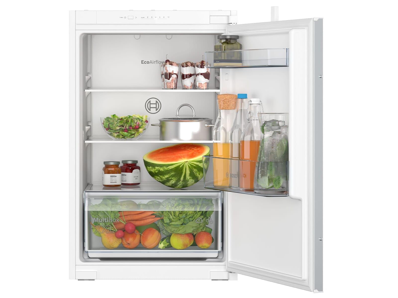scaffetto frigorifero bosch senza freezer conporte led cooling