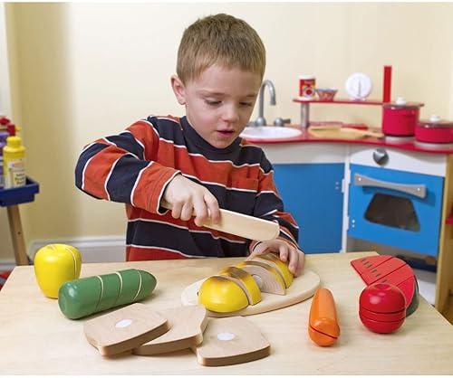 Miniatura 4 de Melissa & Doug Comida de madera, multicolor