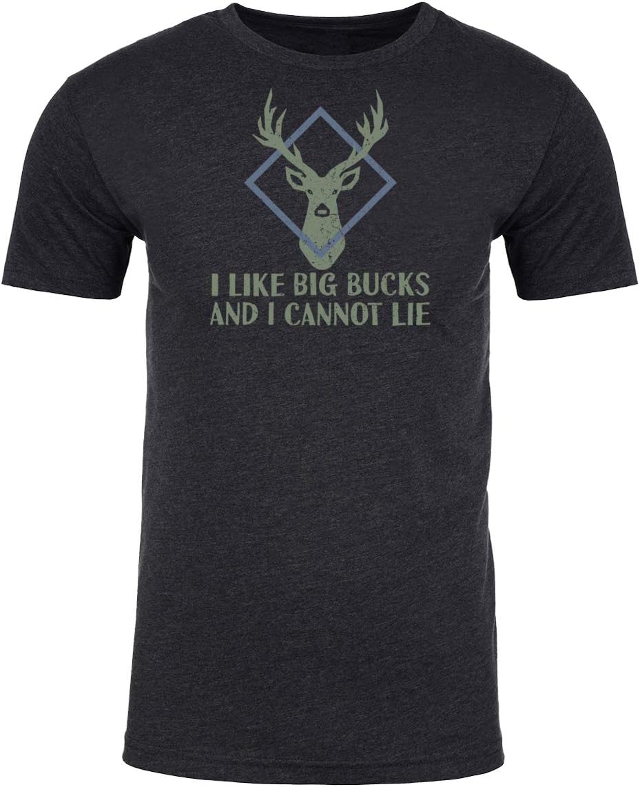 I Like Big Bucks Men's T-Shirts, Funny Graphic Tees, Men's Clever Shirts