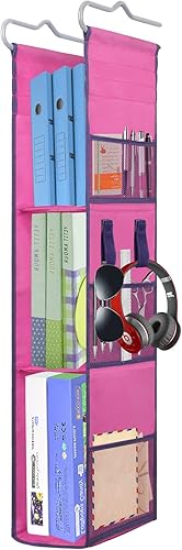 coastal rose Estante organizador de casillero para casillero escolar, accesorios de casillero colgante, estantes para niñas y niños, kit de cosas de