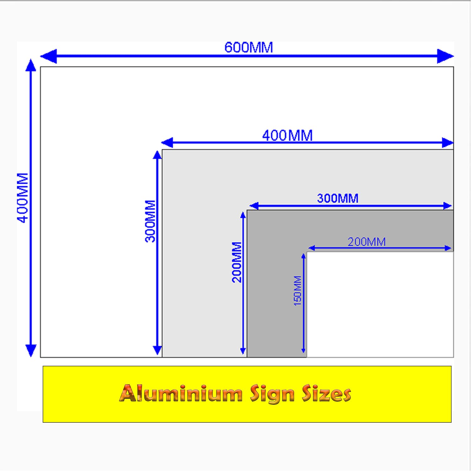 Segnale di sicurezza in loco, 1 cartello di sicurezza in loco, 400 x 300 mm, 3 mm, in alluminio Dibond da 3 mm, per uso esterno o interno, cantiere (rosso, blu, verde, bianco, 600 mm x 400 mm)