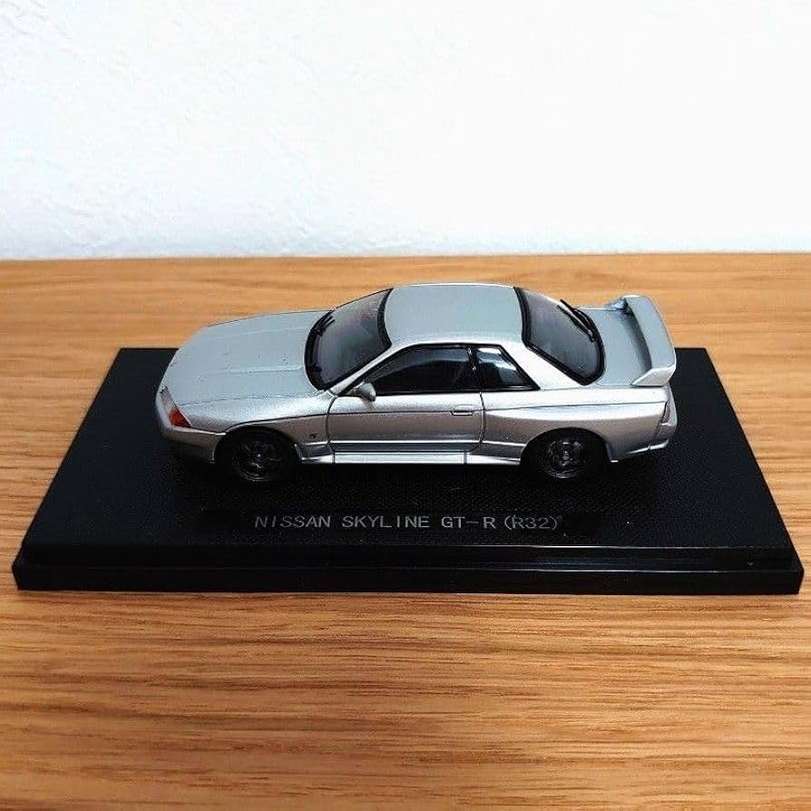 Skyline GT-R (R32) シルバー1/43 Ebbro 43761 Nissan Skyline Gt-r R32 Silver 1/43 Scale for