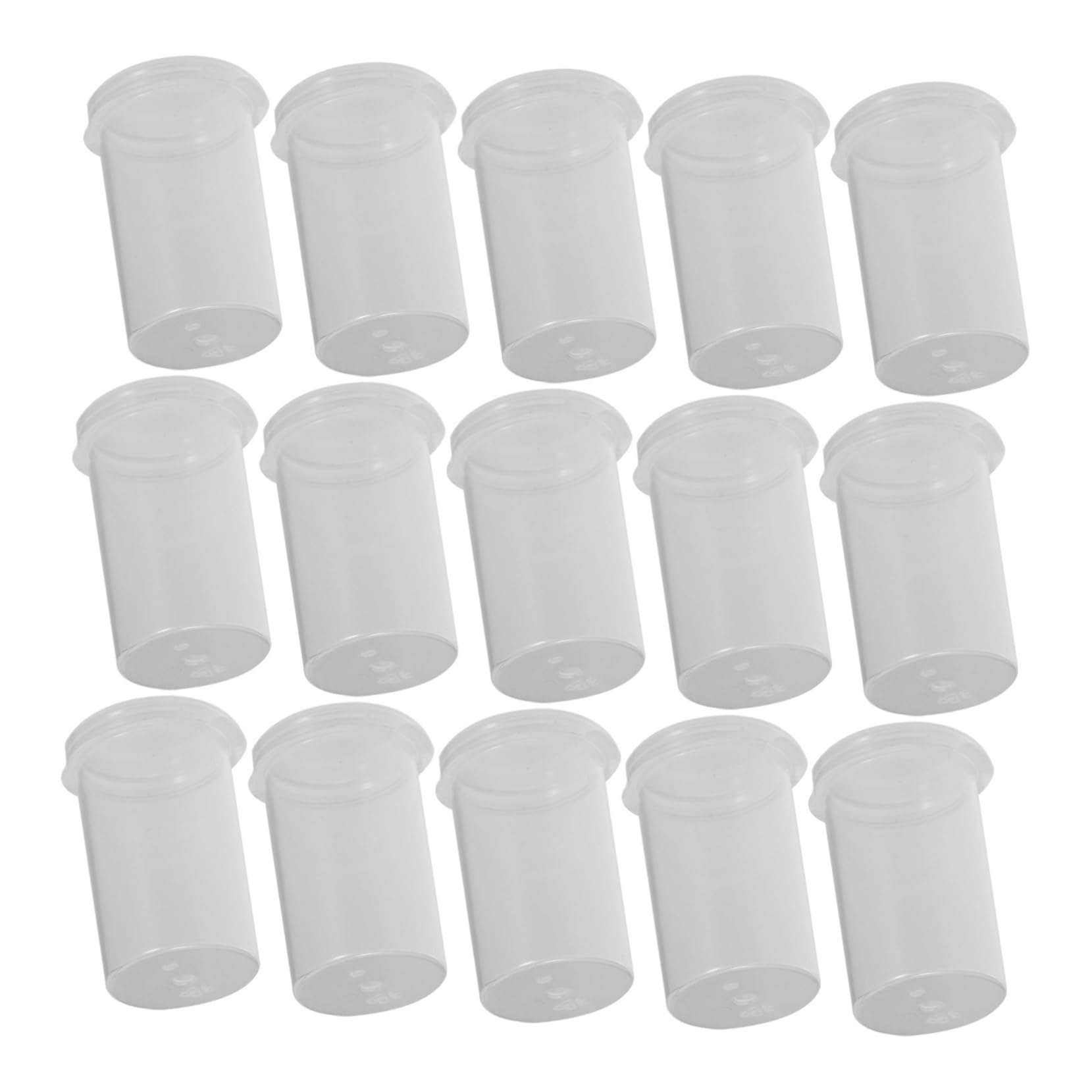SOLUSTRE 20pcs Transparent Urine Cup Urine Sample Container Specimen Container Specimen Cup Sample Bottles Test Cup Urine Cups Pee Cups for Testing Medical Sample Cup Urine Sample Cup
