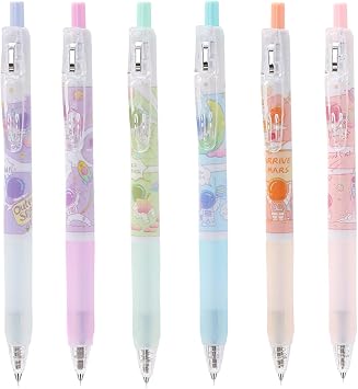 6 Pieces Pin Pen Weeding Tool for Vinyl, Precision Air Release Weeding Pen, Quick Pinpen Vinyl Pen Weeder Pokey Tools 02-Lovely seris