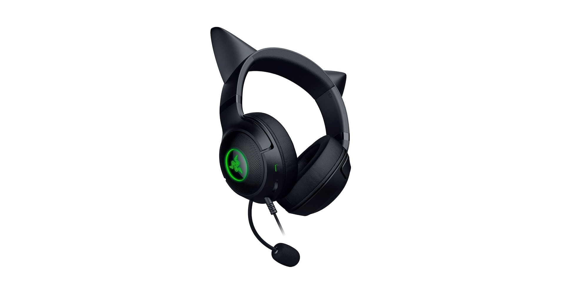 新品 Razer Kraken Kitty V2 Black ネコミミ Amazon.com: Razer Kraken Kitty V2 USB Wired RGB Headset: Chroma