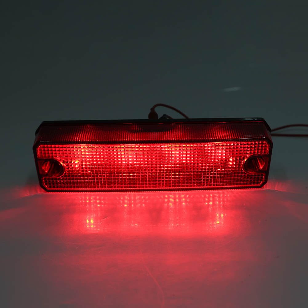 Zhisheng Brake LED Tail Stop Light Taillight Lamp Red Plastic for HONDA Pioneer 700 SXS700 2014-2021