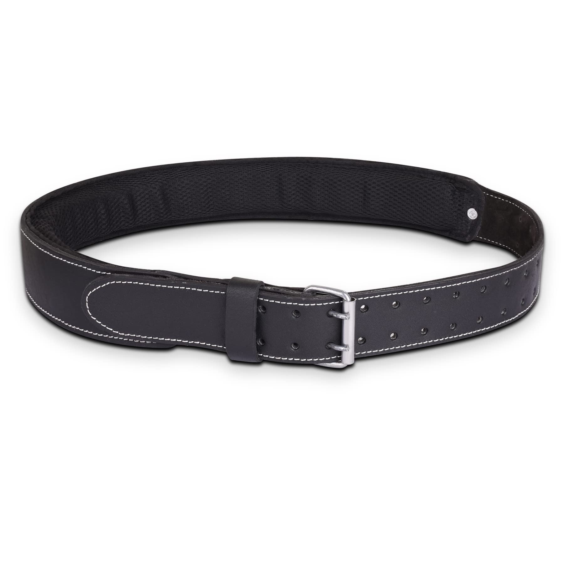 FEURI Premium Grain Leather Work Belt With 4-Pocket Tool Pouch – Fueri - View #3
