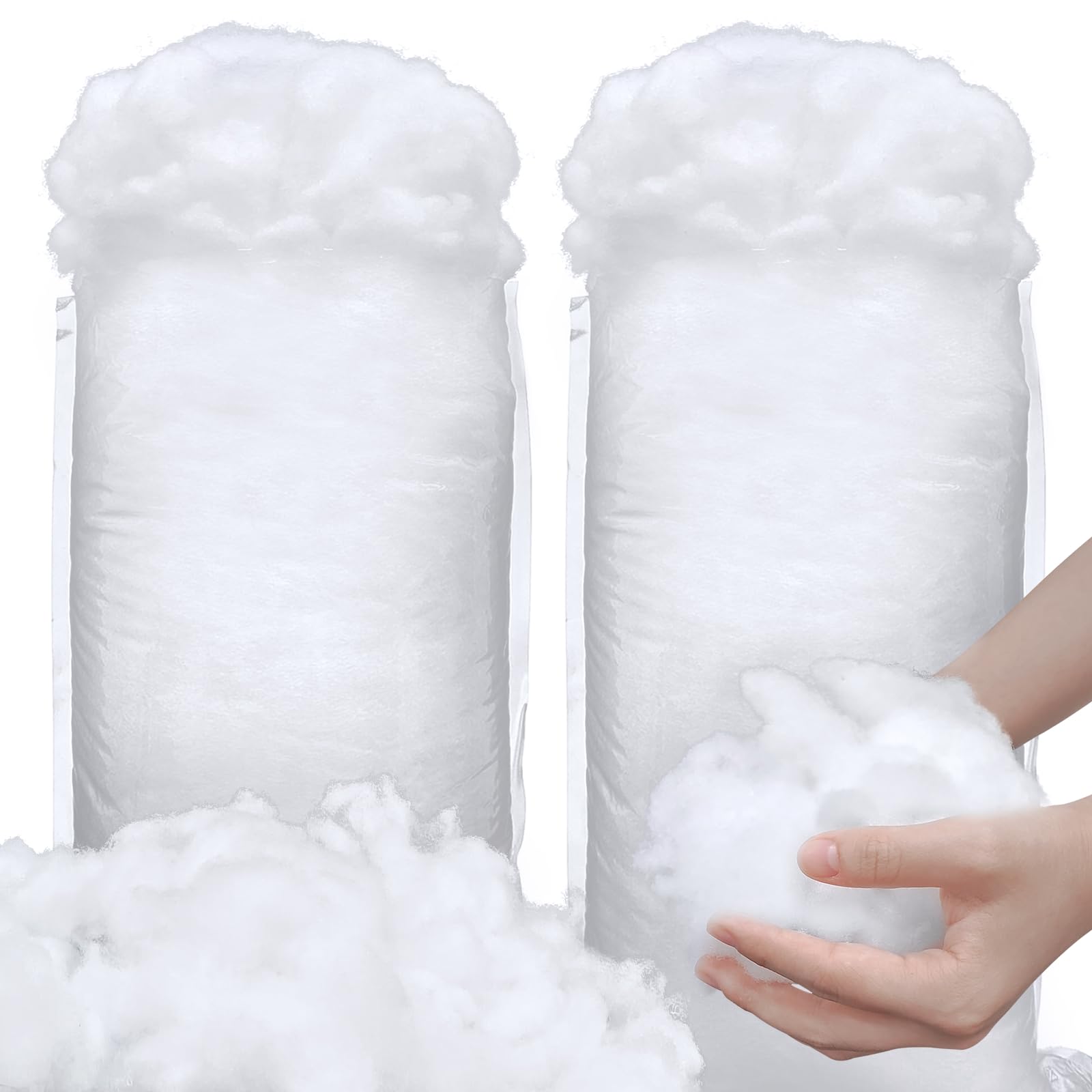 Fake Snow Decorations, 60 Sqft Fiber Soft Christmas Artificial Snow Cotton for Indoor Home Christmas Decor Village Tree Winter Mantle Displays Fake Snow for Winter Christmas Tree Holiday (20 Oz)