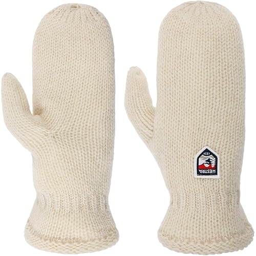 Hestra Unisex Basic Wool Mitt, Winter Weather Insulated Wool Mittens for Outdoor Everyday, Hiking for Men & Women