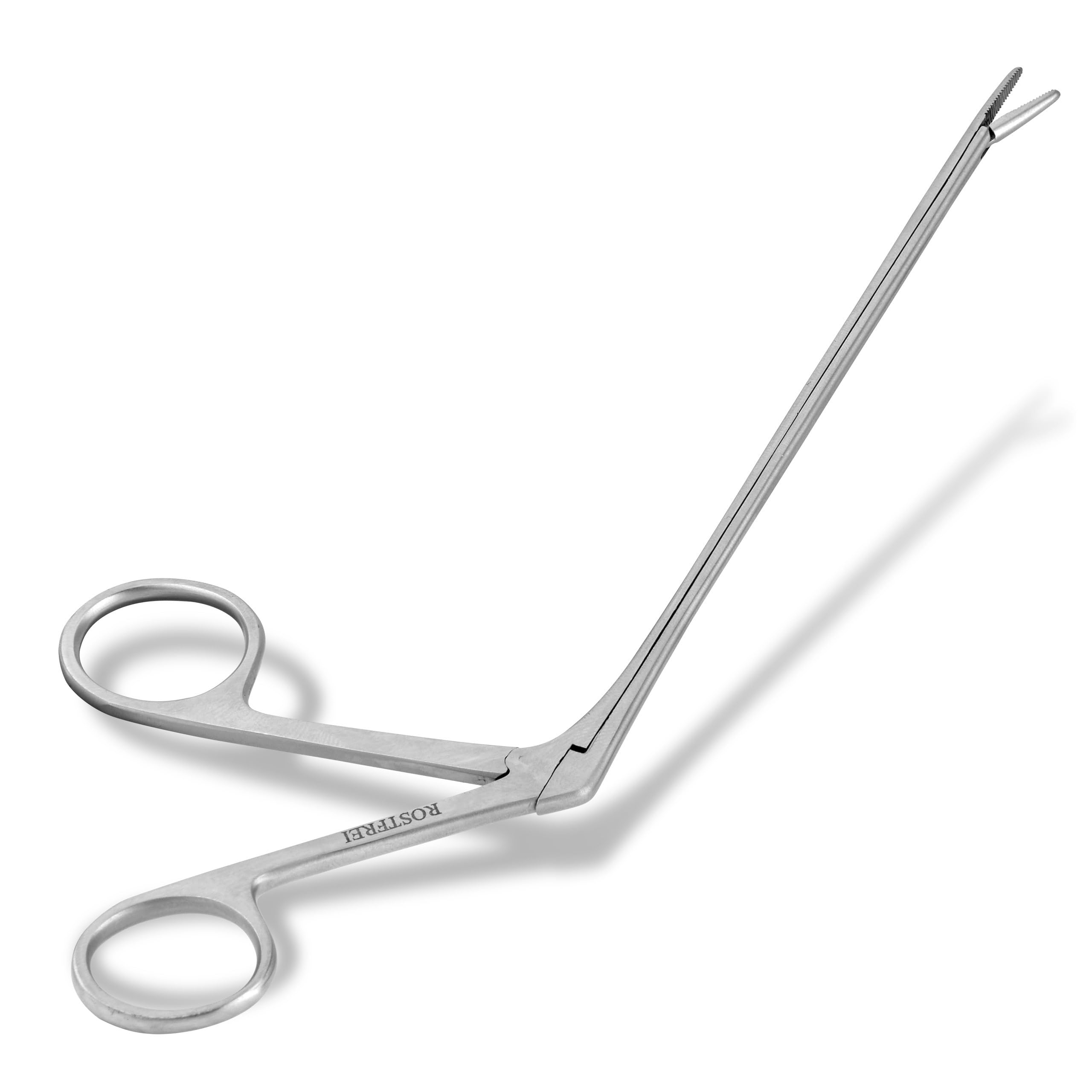 Shehadeh Alicates para cuerpos extraños, alicates para Orejas, Limpiador de oídos para Perros, Mascotas y Especies Animales, Acero Inoxidable, 19,5 cm