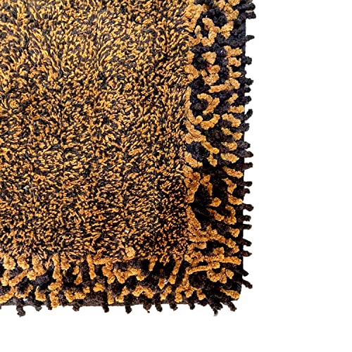 Image of Door Mats for Home | Door Mats for Home Entrance | Door Mat for Bathroom| Soft & Super Absorbent Mats for Shower | Washable, Non-Slip & Quick-Drying Mats (Pack of 2) (Multicolor 9)